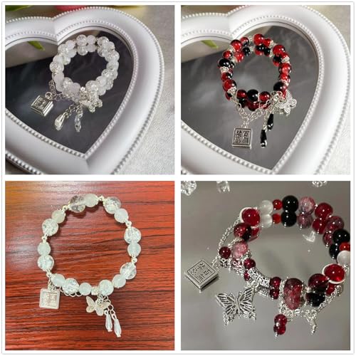 PPX Bracelet for Women Butterfly Bracelet Xie Lian Hua Cheng Costume Beaded Bracelet4