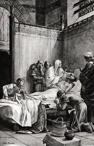Portrait d'art Mort de Clovis Ier, l'affiche toile idéale pour passionnés