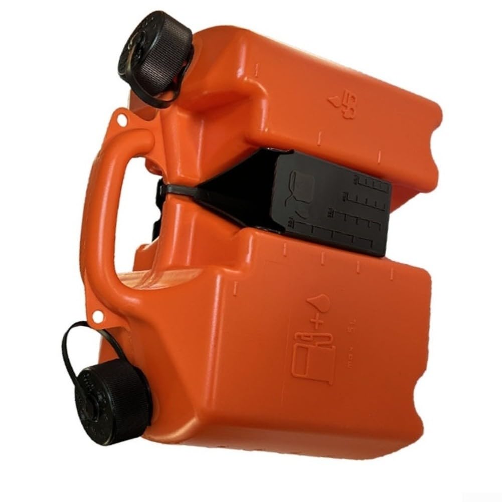 Bidon diesel rouge 5 l avec poignée ergonomique (stayle 1)