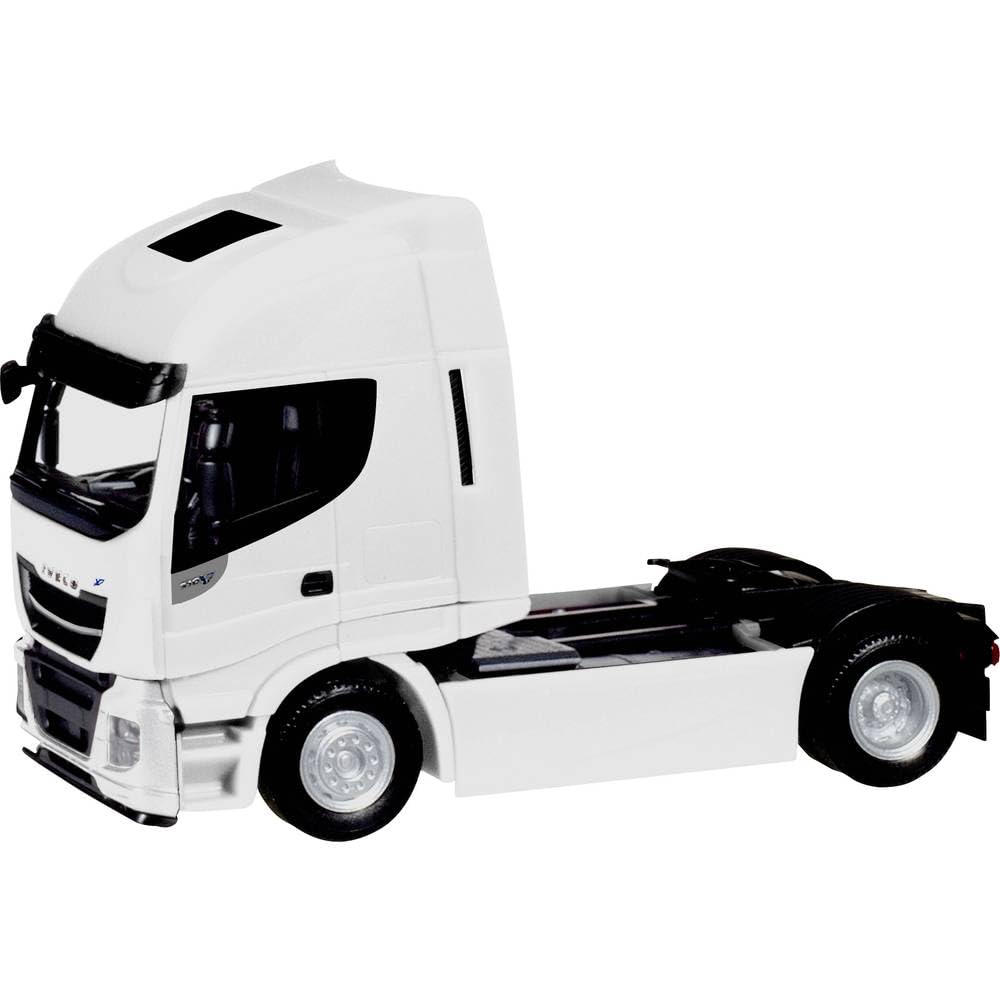herpa Miniaturmodelle GmbH 309141 H0 Iveco Stralis Highway XP, bianco