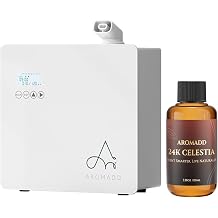Scent Diffuser and 3.38 Fl Oz 100ml 24K Celestia Hotel Scent Diffuser Oil, Aroma & Longer Lasting