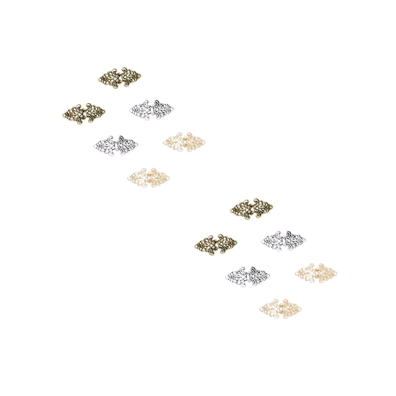 Boucles de zinc pour vêtements Beavorty et accessoires de couture robustes