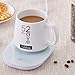 Mug Warmer Coffee Cup Warmer for Desk Auto Shut Off Electric Candle Warmer Hot Coffee Plate Accessories for Tea Beverage Cocoa Milk and Best Gift for Coffee Lovers