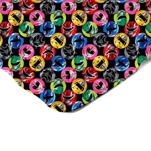 Image of Northwest Power Rangers Rangers Go Twin Quilted Blanket, Comfy Throw, Adults Boys Girls, Soft Lightweight Bedding for Bed, or Couch, 60 x 90 inches