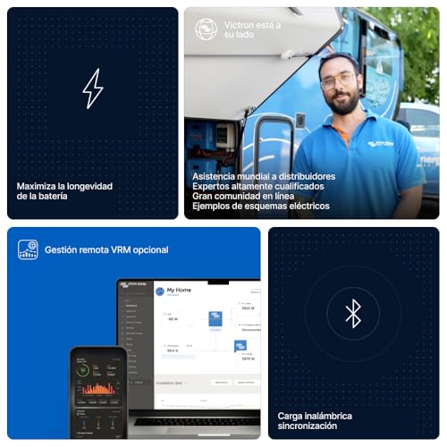 Miniatura 8 de Victron Energy Smartshunt Monitor De Batería De 500 Amperios Bluetooth