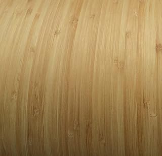 Natural Wood Veneer Bamboo Skin Carbonized Restoration Sheets(Overall Size:40CMx250CMx0.5MM) DIY Material for Speaker Cabinets Table Kitchen Furniture(Side Pressed)