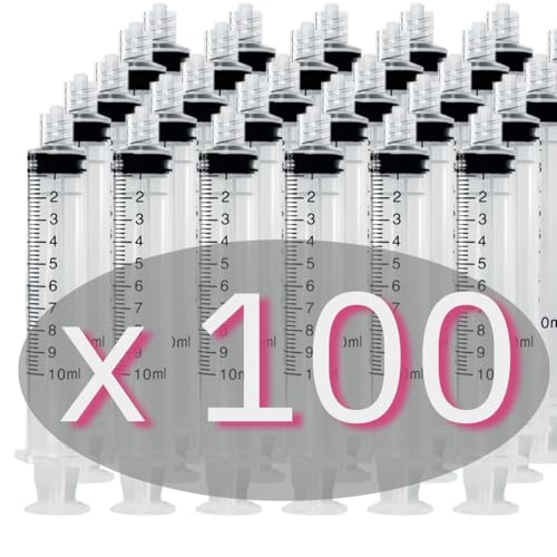 Image of ONE-CARE 10ml /cc Luer Lock Syringe, 100 /bx Blister-Packed | Safe Backstop, Precise Dosing, Accurate Graduation, High-Transparency Barrel, Silicone-Lubricated Plunger