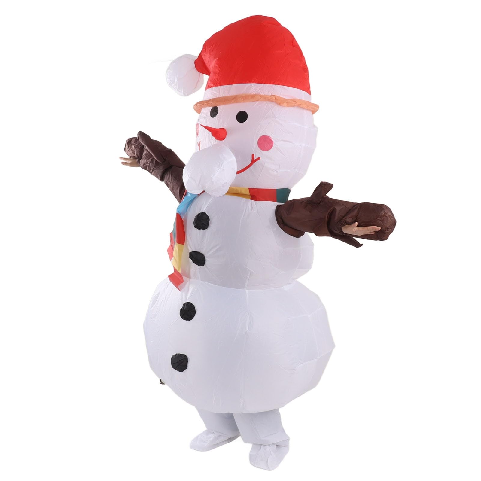 Disfraz Inflable de Navidad para Adultos, Traje Inflable de