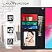 WWW Samsung Galaxy Note 10 Case, Galaxy Note 10 Wallet Case,[Luxurious Romantic Carved Flower] Leather Wallet Case with [Makeup Mirror] [Kickstand Feature] for Samsung Galaxy Note 10 (2019) Black