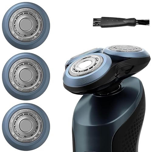 Suleto SH60/72 �����p�w�b�h �t�B���b�v�X�V���[�Y6000/SH60 Razor Head�Ή� Norelco Electric Shaver S6880/81 S6810/82 S6820/84�Ή� Sh60�V�F�[�r���O�����p�w�b�h 3�p