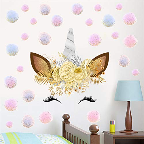 Maydahui 3 Vinilos Decorativos Unicornio 11 pulgadas miniatura 6