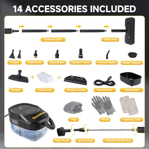 steam cleaner practical use in car