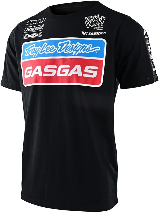 Short Sleeve Tee TLD GasGas Team Black BLACK / LG
