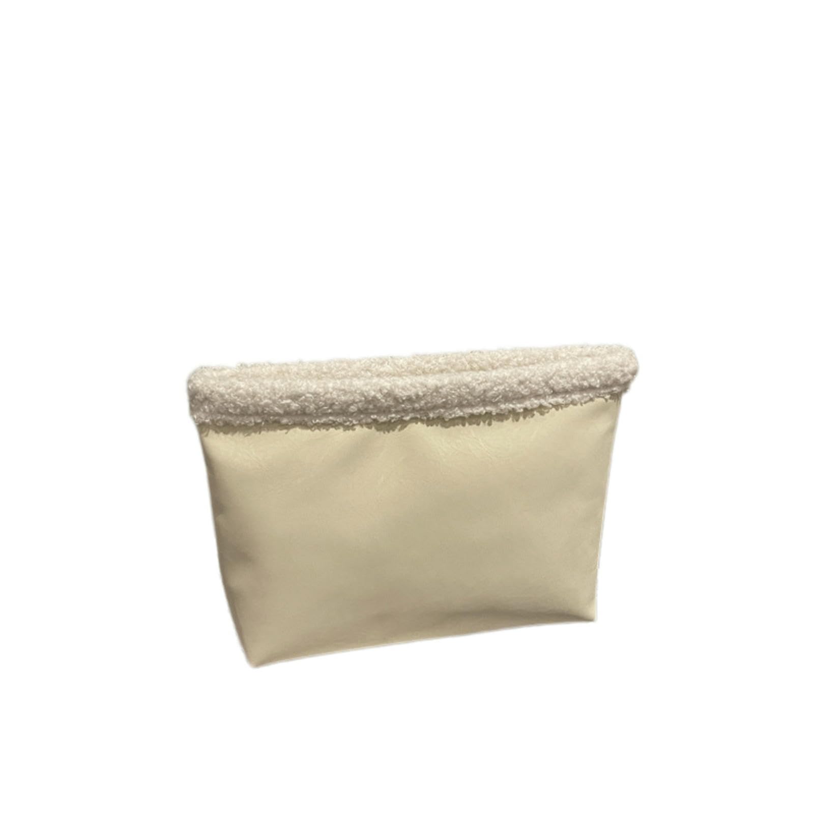 CYUCHENC crossbody bag Fashionable And Versatile Splicing Niche Simple Casual Hand-held Envelope Bag-white