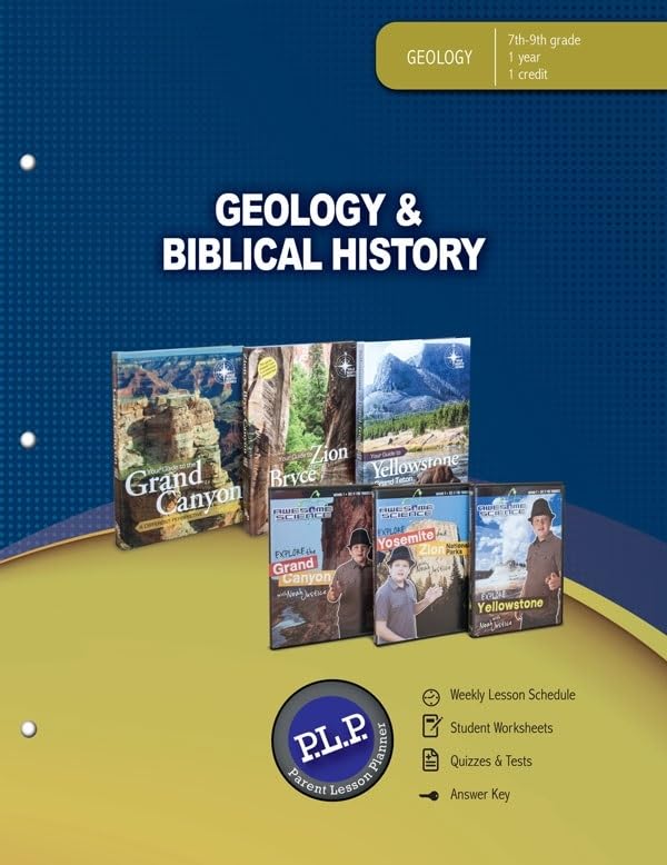 Buy Geology & Biblical History Parent Lesson Planner (PLP) — BookShops.in