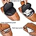 ANPTER Sling Bag for Men Crossbody Chest Bag,PU leather Over the Shoulder Purse Casual Cross Body Sling Backpack for Travel Hiking Cycling(Sling Bag for Dark Brown)