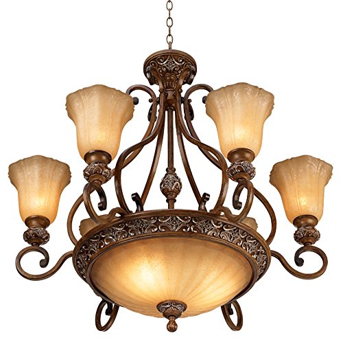 Kathy Ireland A030309HA Sterling Estate 34 1/2 Inch Wide Chandelier thumb #4