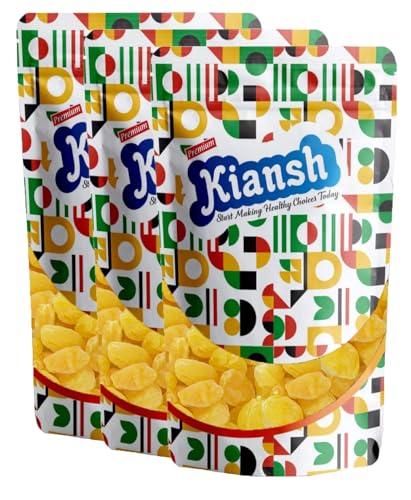 Image of Kiansh Dry fruits Nuts And Seeds (Dried Peach Yellow, 600g)