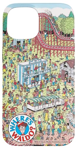 ウォーリーをさがせ! Amusement Park Scene スマホケース iPhone 15 用