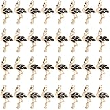 Matériau de qualité:Fabriqué en alliage avec un émail éclatant, ces breloques sont robustes et brillantes. L'alliage est réputé pour sa Haute durabilité, résister à l'usure, peut résister à une utilisation quotidienne. L'émail ajoute une touche de couleur vibrante à la base en alliage, c'est lisse, La surface brillante de l'émail confère également au produit un aspect luxueux et raffiné