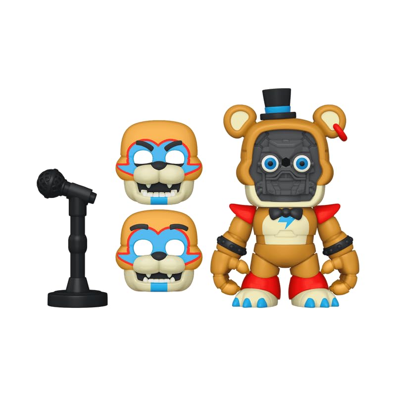 Cyber Gamer FNAF Pop Mini Figure Five Nights Pack Bundled with
