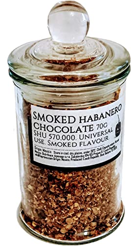 Chili Chocolate Habanero aus Mexiko (70g, 570,000 SHU) im Glas, geräuchert