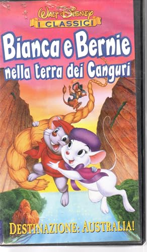  VHS Bianca e Bernie nella terra dei Canguri Destinazione Australia! Walt Disney 1997
