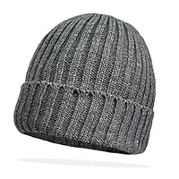 Touca de Lã Modelo Americano Gorro Inverno Frio Geada Neve Proteção Orelha Cabeça Costura Reforçada Canelado Masculino Feminino (BR, Alfa, Único, Cinza)
