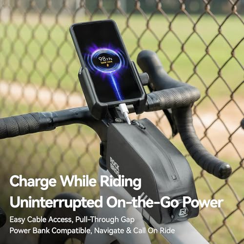 ROCKBROS Top Tube Bike Bag Waterproof Buckle Lock Design 0.9L Lightweight by ROCKBROS - Image 9