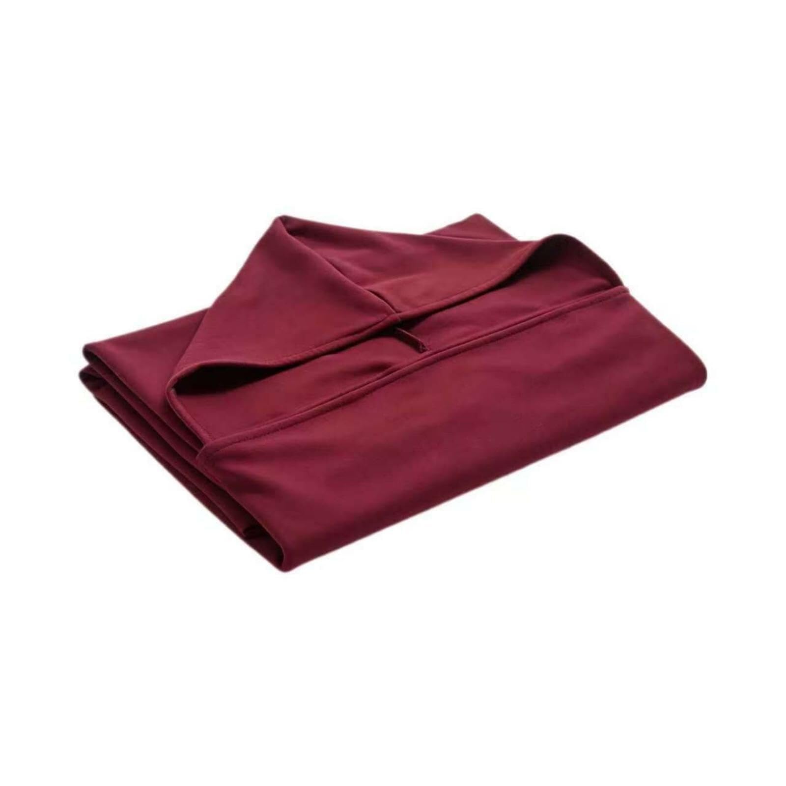 Sleep pod Adult Head-Mounted Sleeping Bags,Wearable Sleep pod Blanket,and Family Camping Sleeping Bag Create a Comfortable, Relaxing and Breathable Environment for Sleep(Red,M)