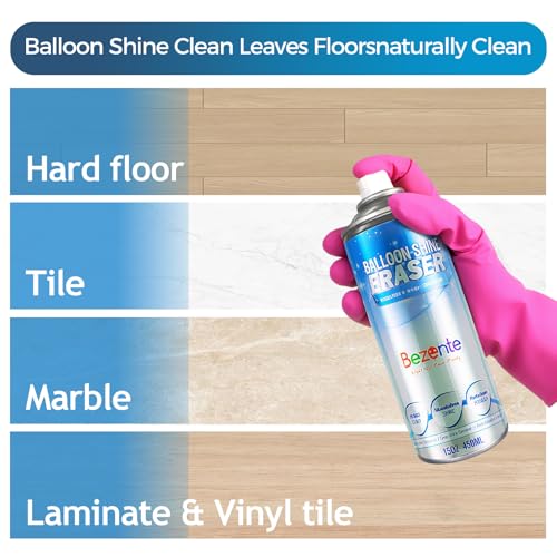 Image of Balloon Shine Cleaner Spray 15oz 60-Second Clean for Party Setup | Balloon Shine Spray Residue Remover, Fast-Acting Protective Cleaning Effect, Designed for Party Hosts & Event Planners