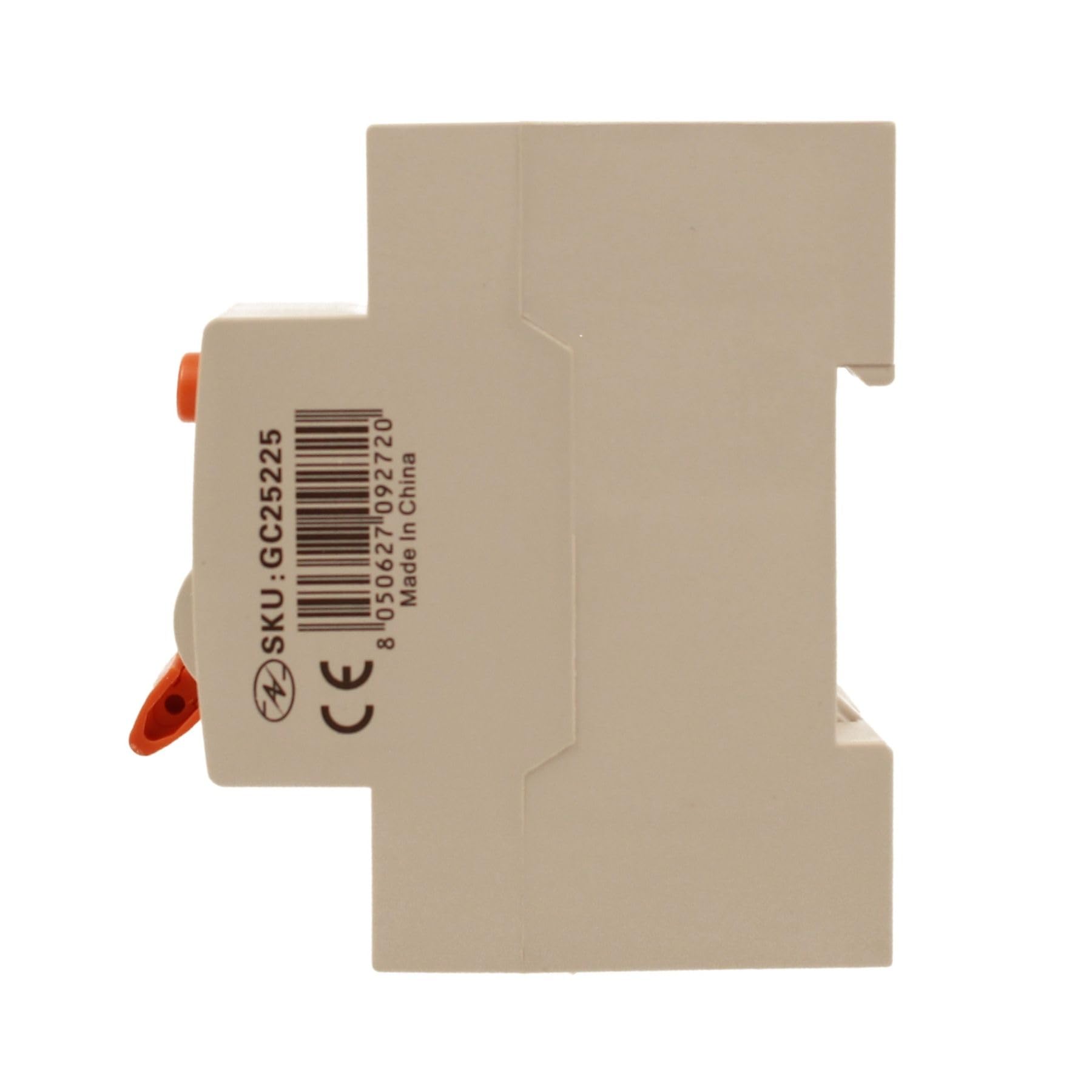 Reiner Fehlerstromschutzschalter Typ B 300 mA, Schutzschalter Typ B 25 A, RCCB 1P+N 10 kA 220 V, 2 DIN-Module, Serie PR8HM, elektromagnetisch, IEC61008-1 zertifiziert