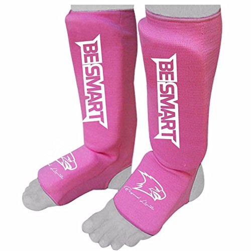 Kids Shin Instep Pads MMA Leg Foot Guards Muay Thai Kick Boxing Guard