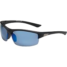 Piranha Eyewear Academy Blue Mirror Half Frame Polarized Sport Sunglasses