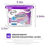 Moisture Absorbers with Lavender Scent,9-Pack Portable Closet Dehumidifier, Odor Eliminator Absorber Bucket, Unscented Humidity Absorber,Cleaner Air Dehumidifier for Closet,Bathrooms - Image 5