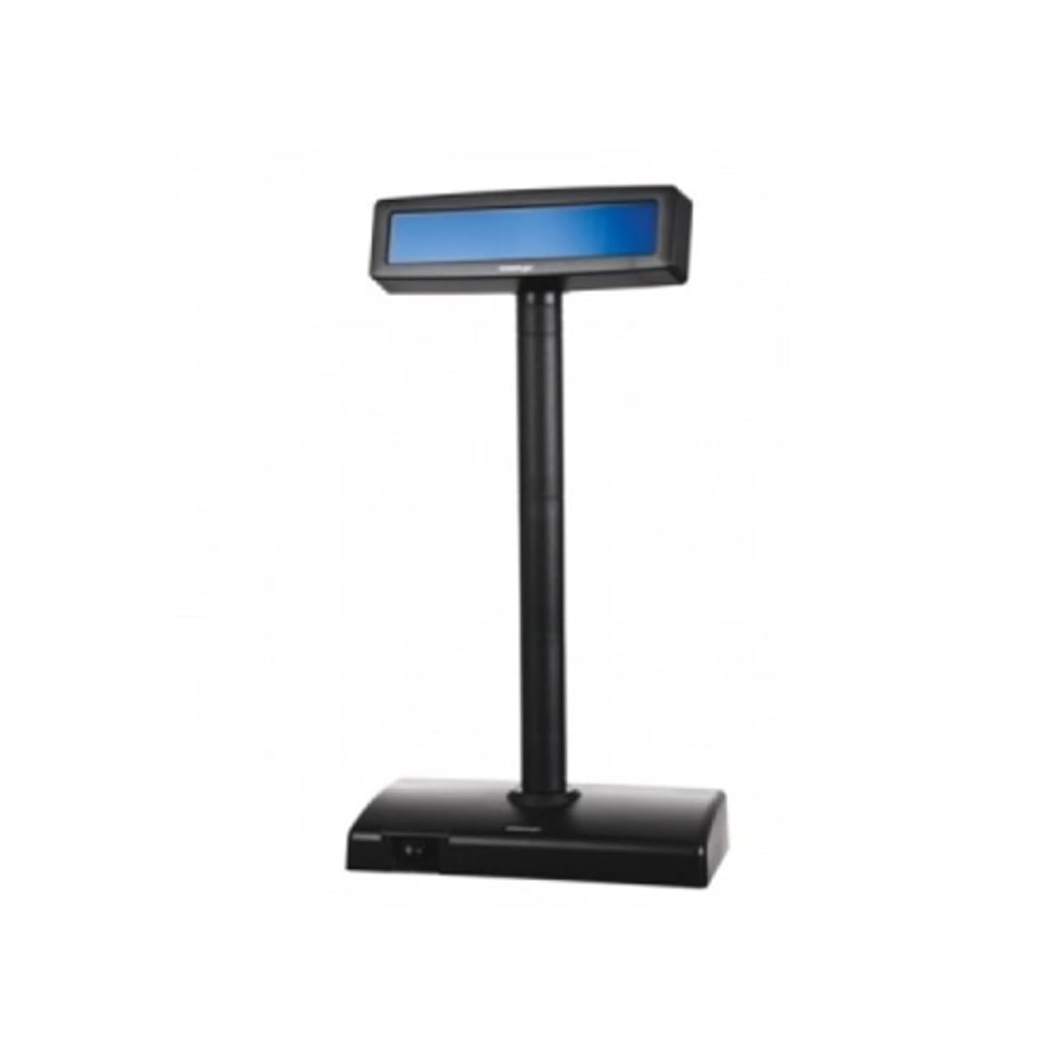 Posiflex PD2600S Pole Display, 2 x 20 VFD, 9 mm Characters, Serial, 300 mm Pole and Stand, Power Adaptor, Replaces PD2500-110Vfb, Black