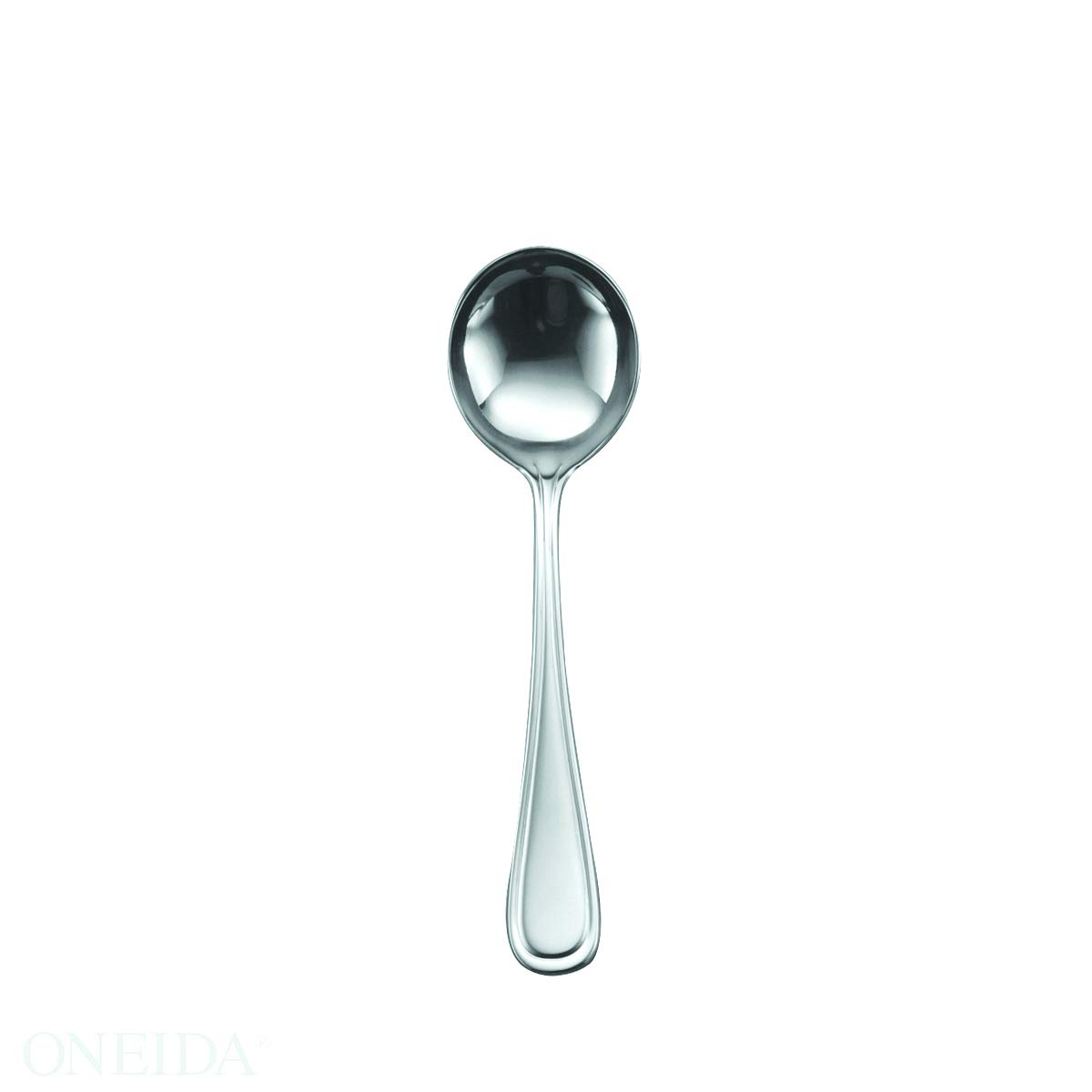 Oneida New Rim II Round Bowl Soup Spoons (Set of 12)
