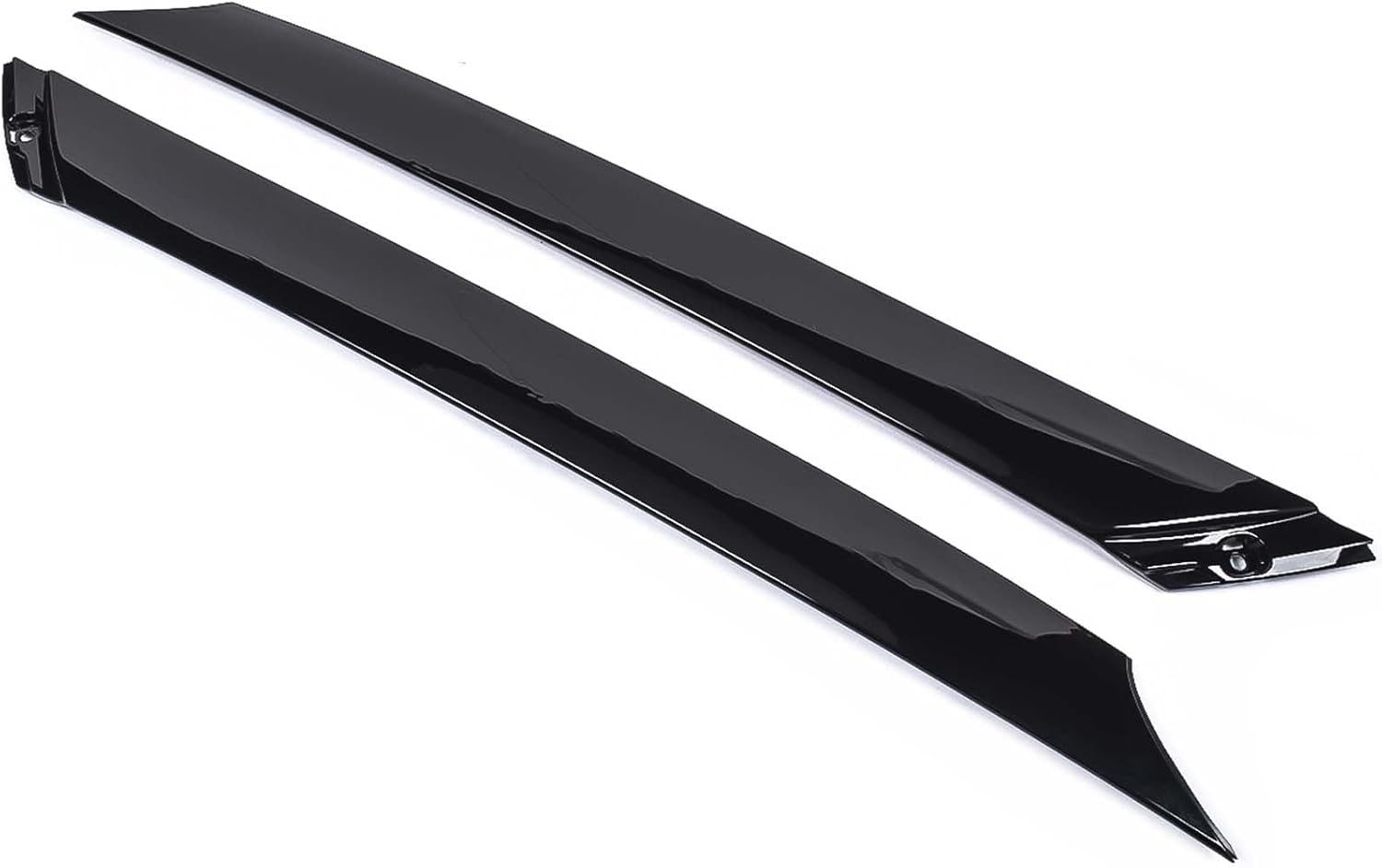 Left & Right Windshield Pillar Trim Exterior Molding Replacement for Hyundai Veloster 1.6L 2012 2013 2014 2015 2016 2017 861702V000 861802V000