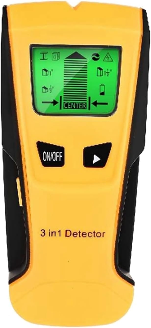Stud Finder, Stud Finder Wall Scanner 3 in 1 Metal Detector Wall Scanner Wall Detector Metal Wood Studs AC Voltage Live Wire Detect