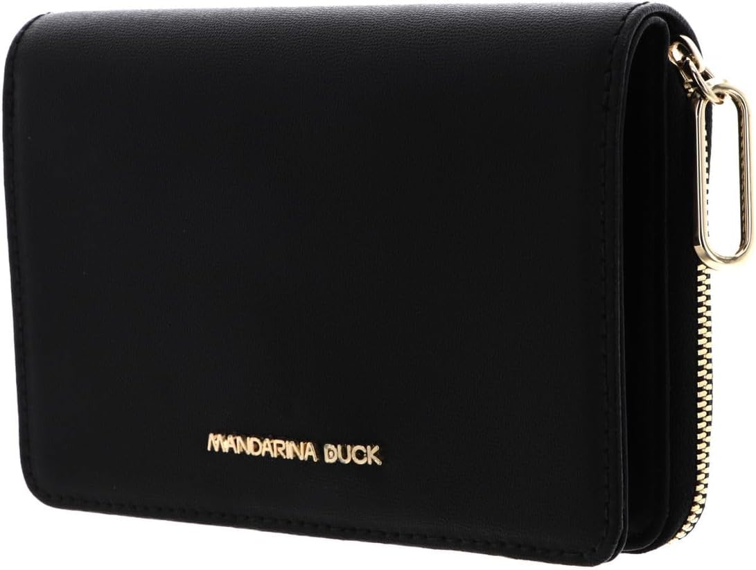 Mandarina Duck Lux Portafoglio A Doppio Scomparto Mustard Lux
