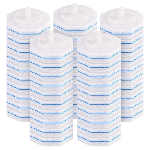 Kucbraly 50 Count Toilet Cleaner Refills Disposable Toilet Brush Refills Compatible with Clorox Wand for Bathroom Cleaning