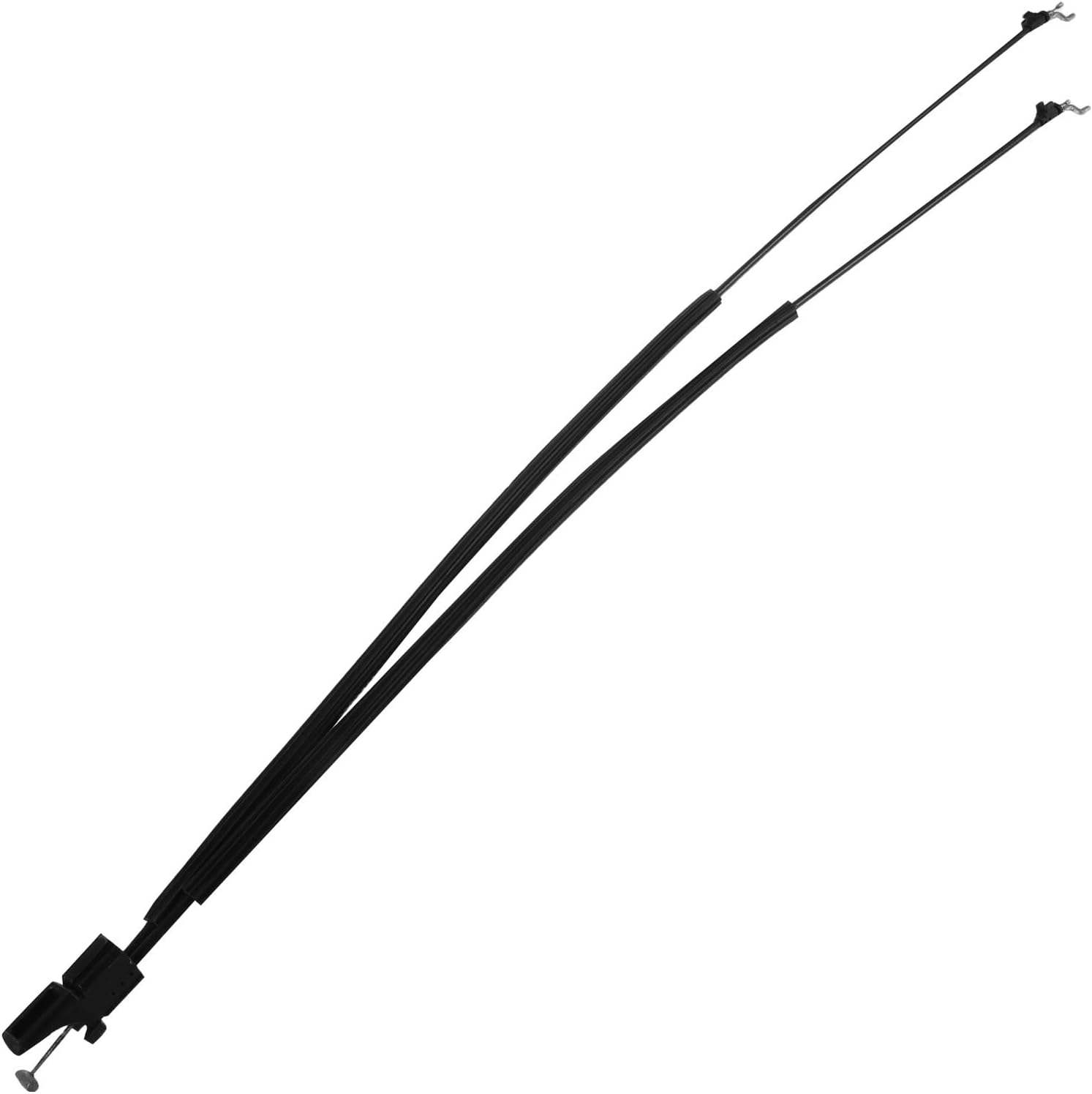 Mikinona Recliner Cable Pull Replacement for Fiesta Mk6 Car Seat Back Adjustment, Left Front Seat Recliner Release Cable with Plastic Handle for Automotive Seating Mechanicals