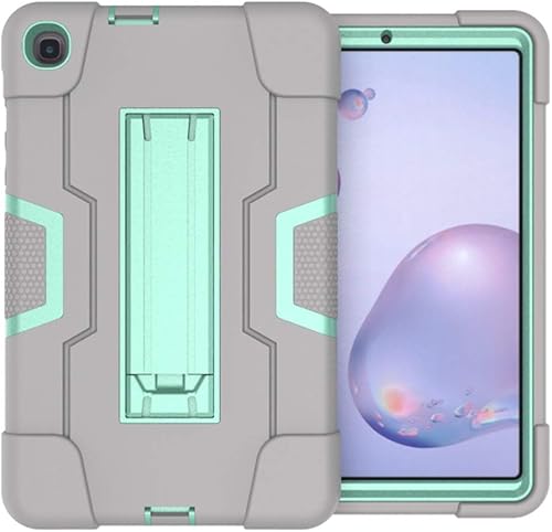 Miniatura 14 de Funda para Samsung Galaxy Tab A 8.4 2020, resistente policarbonato duro de silicona suave a prueba de golpes, resistente funda protectora de alto