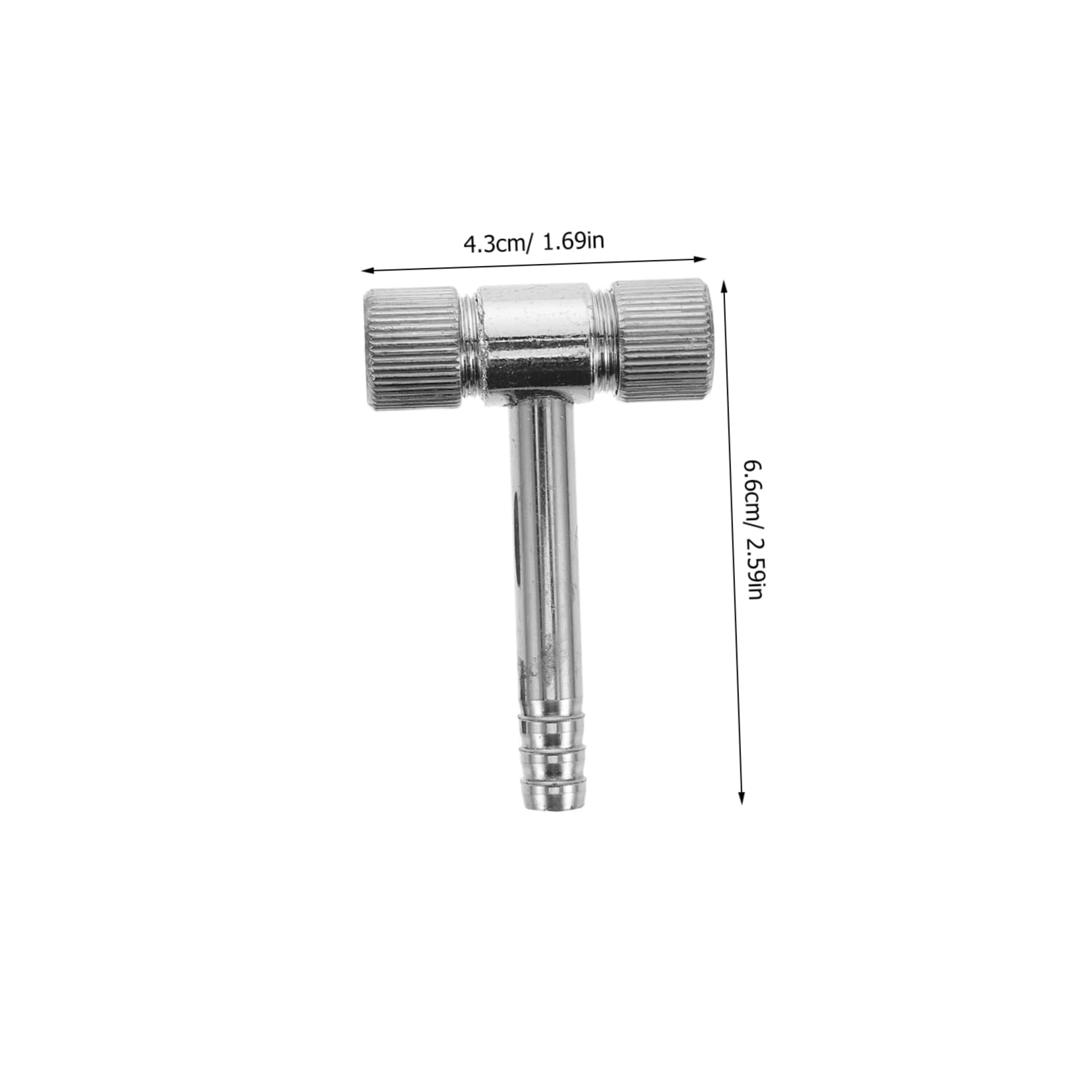 Cabilock 2 Pcs Tire Inflation Valve Nozzle Connector for Cars Bikes Motorcycles Durable Tube Tire Adaptors Compact Pump Accessories for Convenient Storage