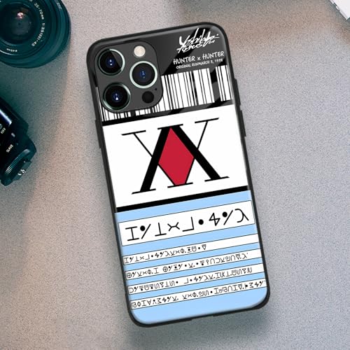 Coque Hunter x Hunter iPhone 15 Pro Max verre protection silicone manga