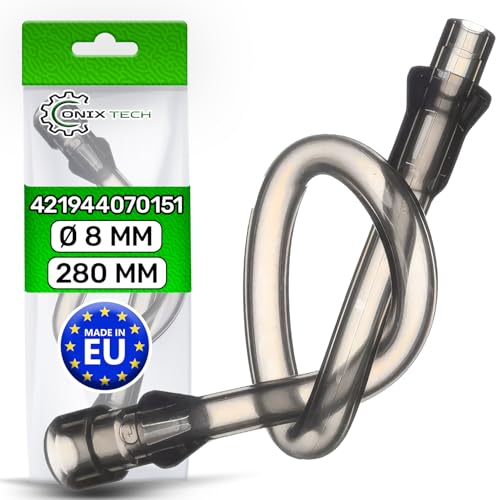ONIX TECH Tubo de Toma de Leche para Cafetera 280 mm Ø 8 mm el Código Original 421944070151 para Gaggia para Saeco para Philips - MADE IN EU - Garantía de 5 Años