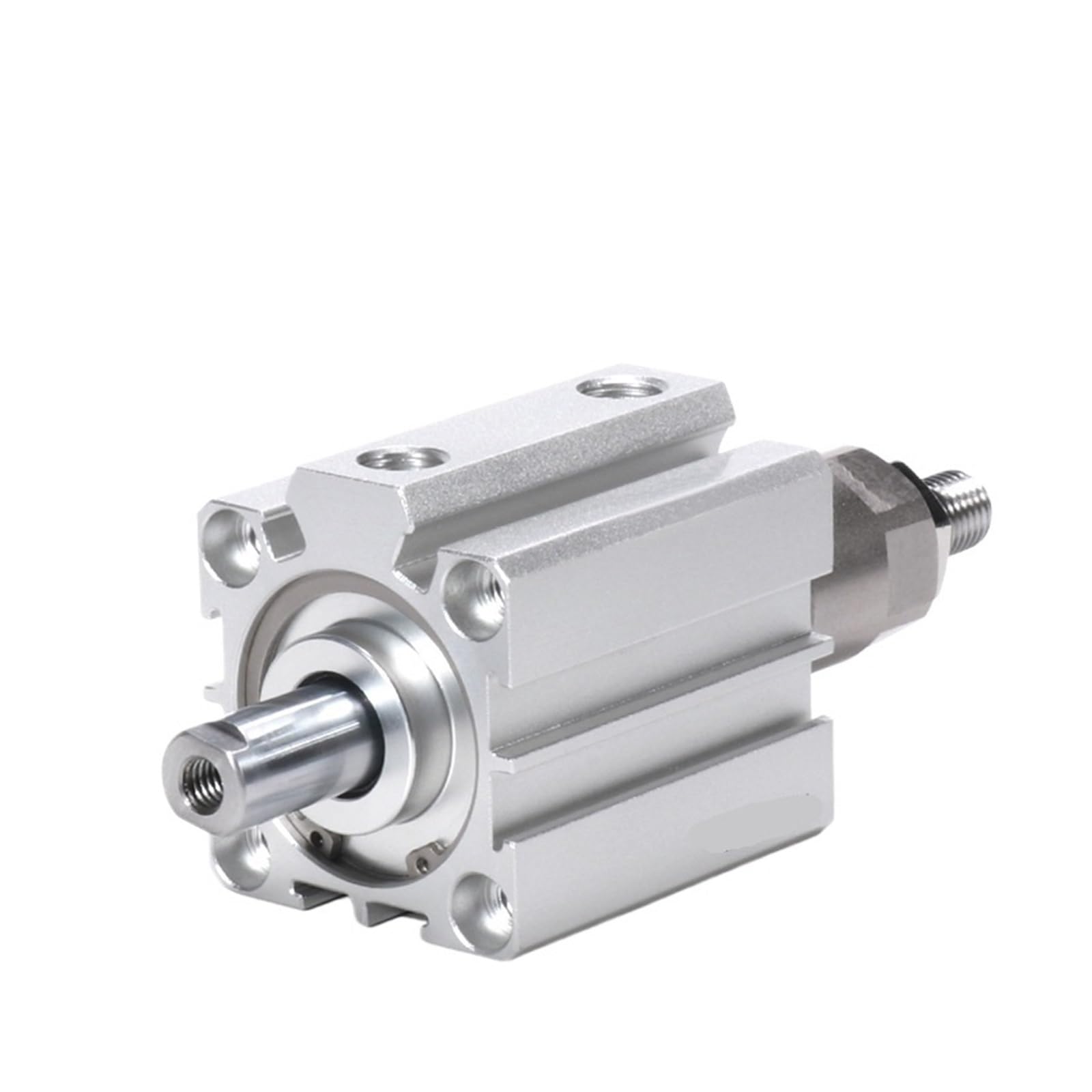 Vérin pneumatique SDAJ80-S compact anti-vibration à course ajustable double effet