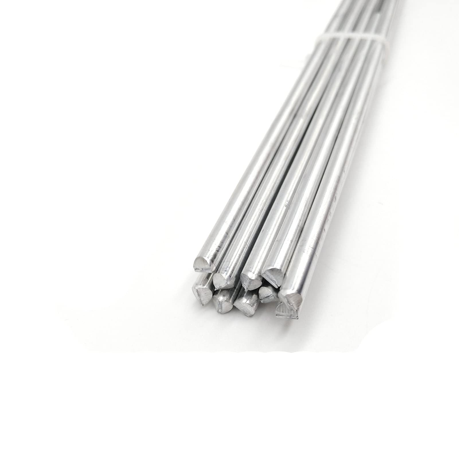 Varillas de soldadura de barra de aluminio, kit de soldadura de tubería de cobre, varilla de soldadura fuerte sin fundente, varillas de soldadura de aluminio fáciles de baja temperatura (Color : 50