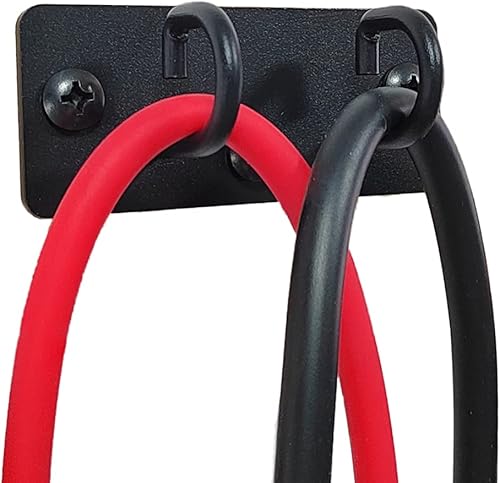 Miniatura 6 de Wpbhk 2 anclajes de pared de banda de resistencia clip de montaje en pared gancho montado en el techo para correas de peso corporal entrenamiento de