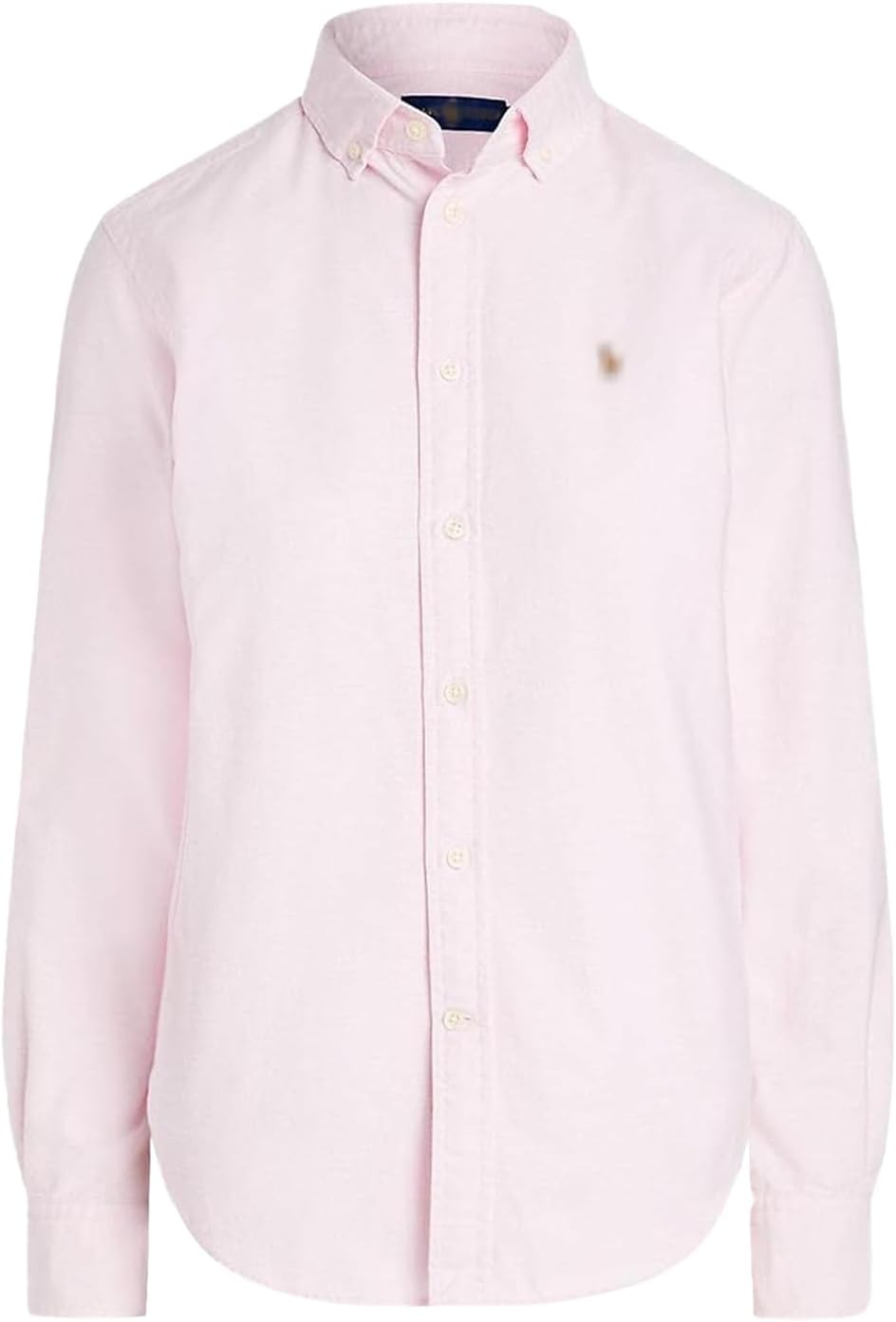 Women's Slim Fit Oxford Cotton Shirt - Classic Long Sleeve Button Down Blouse with Multi-Tone Logo You are Looking for